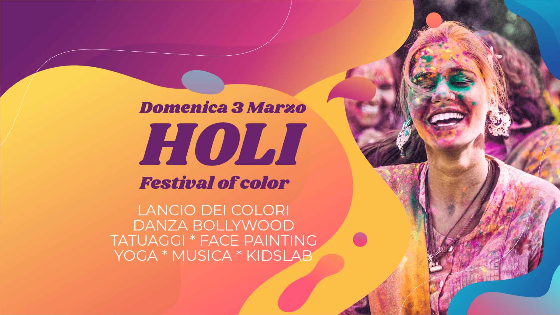 Holi festival of Color